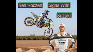 Ken Roczen Signs With Suzuki [upl. by Stokes]