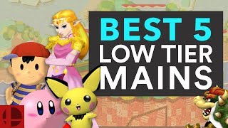 Smash Melee  Best 5 Low Tier Mains In SSBM History  Kirby Bowser Pichu Ness and Zelda [upl. by Zoellick]