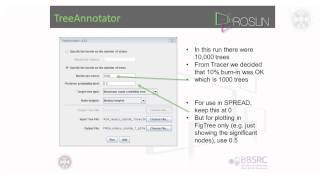 6 Phylogenetics amp Phylogeography Practical 4  part 1 [upl. by Nilde]