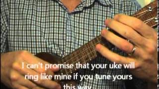 Tuning your ukulele quotF Bb D Gquot [upl. by Fawcett]