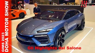 SPECIALE GIMS 2023 DOHA MOTOR SHOW  HIGHLIGHTS IN DIRETTA DAL SALONE [upl. by Ardnaet]