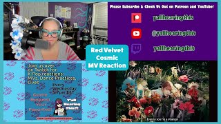 Red Velvet ‘Cosmic’ MV Reaction Visuals and Vocals Galore 💖 [upl. by Ereynihc]