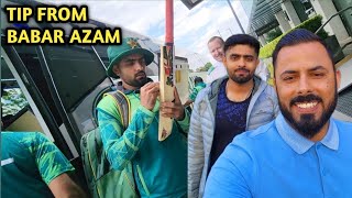 One Tip from Babar Azam to my son  Irfan Vlogs  Babar Azam Vlog [upl. by Anim]