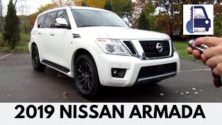 2019 Nissan Armada Platinum In Depth Walk Around and Detailed Review [upl. by Sender970]