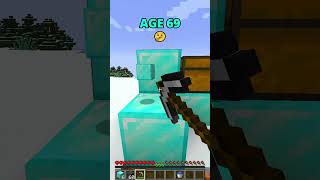 Minecraft How to Escape Traps at Different Ages🤯はいよろこんで😍 minecraft shorts [upl. by Llabmik]