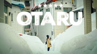 Otaru Hokkaido Winter wonderland in Hokkaido  Cinematic Travel Vlog [upl. by Dnarud]