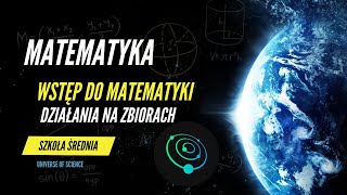 MATEMATYKA Zbiór Działania na zbiorach [upl. by Obelia]