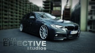 BMW F31 330D on 20quotVOSSEN with HampR Deep  Shortcut  More Effective Studios [upl. by Erlond930]