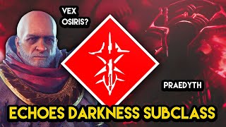 Destiny 2  ECHOES Vex Osiris 3rd Darkness Subclass and the Return Of Venus [upl. by Assirk439]