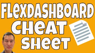 Flexdashboard Cheat Sheet [upl. by Blanding]