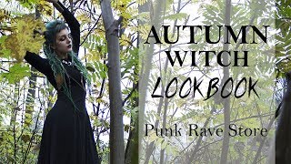 AUTUMN WITCH LOOKBOOK  PUNK RAVE [upl. by Conte]