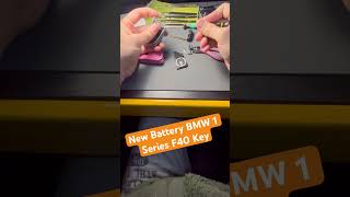 How to Change CAR KEY BATTERY BMW 1 Series F40 Locksmith London UK carkeys autolocksmith [upl. by Kolk]