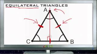 Equilateral Triangles Lesson Basic Geometry Concepts [upl. by Adnowat]