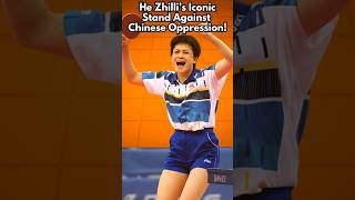 He Zhili  Table Tennis Player Who Stood Against Chinese Oppression [upl. by Anirbus]