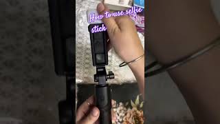 Bluetooth Selfie Stick R1S tripod with remote UnboxingampReview SelfiestickSelfieselfistand [upl. by Yemar]