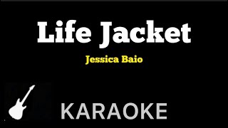 Jessica Baio  Life Jacket  Karaoke Guitar Instrumental [upl. by Neu]