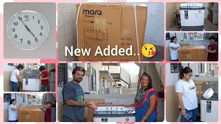 New Added 👉Marq washing Machine 🥰washingmachine shopping vlog youtube happy familyvlog video [upl. by Gore]