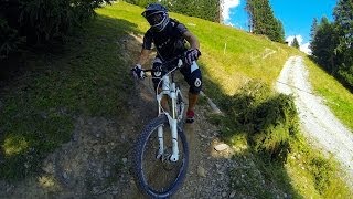 GoPro HD Singletrail Extrem in Merishausen  Switzerland [upl. by Pillihp]