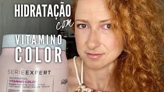 Máscara Vitamino Color LOréal Expert para cabelos coloridos [upl. by Akihsay]