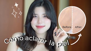 ¡ACLARA TU PIEL EN CASA ✨ l Hanna Coreana [upl. by Camm]