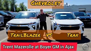 Compare the Chevrolet Trailblazer to the Trax [upl. by Unni]