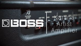 BOSS  Katana Artist Amplifier [upl. by Enneira677]