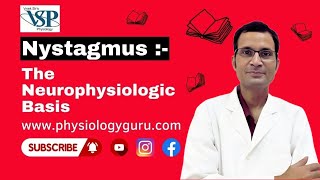 Nystagmus The neurophysiologic basis  MBBS  NEET PG  Dr Vivek Nalgirkar [upl. by Anwat929]