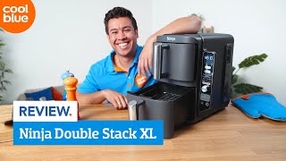 Vier gerechten tegelijk in je airfryer  Ninja Double Stack XL  Review [upl. by Enialedam]