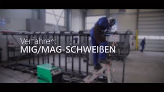 MIGMAG Schweißen  Kovinc Metallbearbeitung [upl. by Ettesyl]