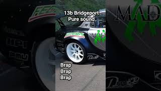 13B bridgeport pure sound 13b bridgeport brap rotaryengine rx7 fd3s [upl. by Cahra794]