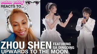 Zhou Shen amp Sa Dingding  Upwards To The Moon  Reaction [upl. by Accever]