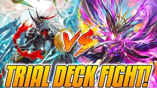 TRIAL DECKS Youthberk Vs Drajeweled  Cardfight Vanguard [upl. by Aivull]