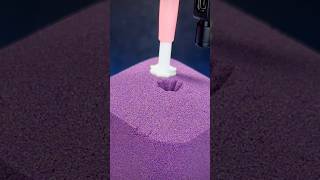 Wonderful purple kinetic sand  soft satisfying ASMR [upl. by Airalednac]