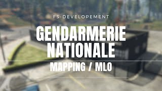 Gendarmerie Nationale  FiveM MLO [upl. by Labannah]