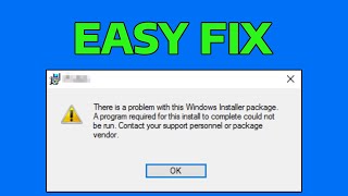 How To Fix Windows Installer Not Working Properly in Windows 11 [upl. by Leiruh]