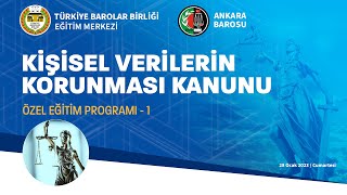 Kişisel Verilerin Korunması Kanunu [upl. by Ellehciram]