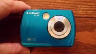 Polaroid Underwater Camera Basic Functions This camera is a Cadillac [upl. by Prader]