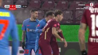 CFRFCSB 11 Bârligea trimite extrem de periculos cu capul după un corner executat de Tachtsidis [upl. by Cristiano]