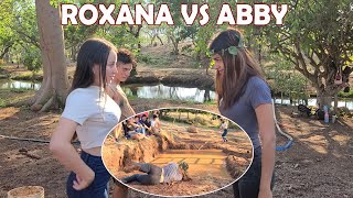 Duelo de las flaquitas🔴Roxana vs abby en un duelo por el honor y capricho femenino [upl. by Ali]