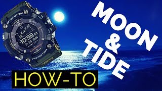 GPRB1000 Rangeman Review  Moon and Tide Graph Setup  How To Part 25 [upl. by Boonie13]