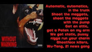 Ghostface Killers LYRICS feat Travis Scott  21 Savage Offset amp Metro Boomin [upl. by Erodasi]