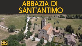 MONTALCINO  Abbazia di Sant Antimo [upl. by Ateuqram]