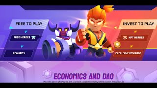 Thetan Arena Gameplay earn free bnb crypto play to earn [upl. by Hakceber835]