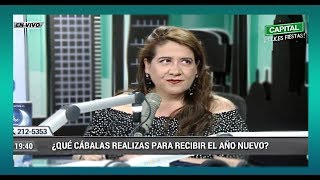 CÁBALAS PARA RECIBIR EL AÑO NUEVO 2019  ROSA MARIA CIFUENTES  CAPITAL TV [upl. by Amyaj]