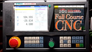 CNC Milling Basic Programming full course with 990MDc controller v2 [upl. by Ardnasella450]