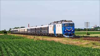 Orient express Venice SimplonOrientExpress Újszentanna és Ópálos környékén [upl. by Imled]