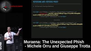 HITB2019AMS D2T1  Muraena The Unexpected Phish  Michele Orru and Giuseppe Trotta [upl. by Llevel]