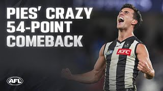 EVERY goal from Collingwoods HISTORIC comeback  AFL [upl. by Assirhc]