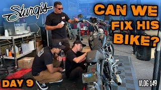 Can We Fix Coles Bike  JampP Meet and Greet  Sturgis 2024 Day 9  Vlog 149 [upl. by Byram574]