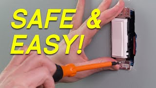 How to install a smart switch the RIGHT way [upl. by Yrekaz]